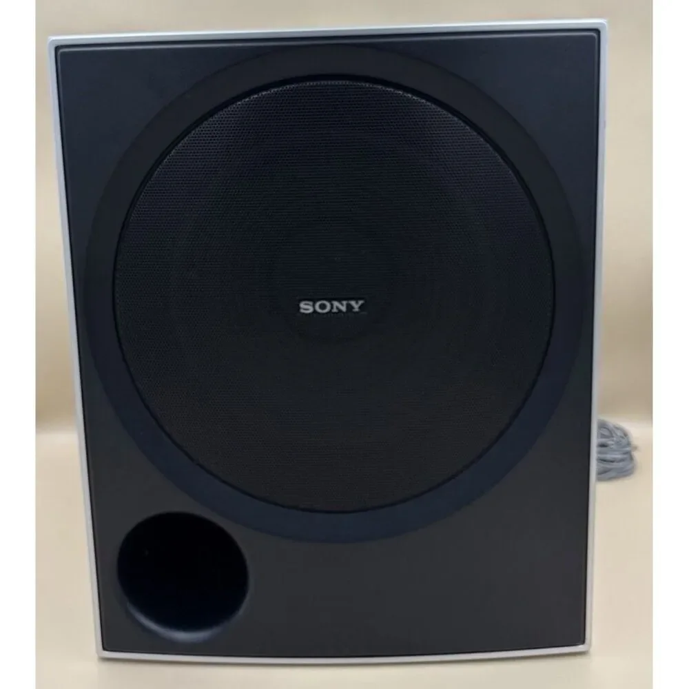 Sony SS-WP700 Home Theater Passive Subwoofer Non Powered Speaker Gray Tested